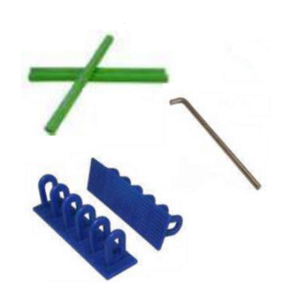 KIT DE COLA, ANILLAS PLANAS Y VARILLA